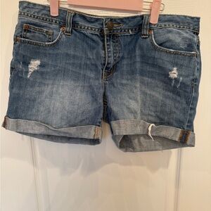 Denim Blue Women's Shorts Aeropostale